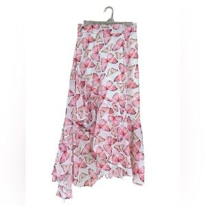 Chicwish Tiered Butterfly Skirt